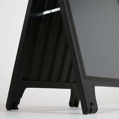 Compact Kunststoff-Kundenstopper, A1-schwarz