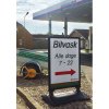 Wind-Sign Waterbase Budget Kundenstopper - 70x100 cm - schwarz #10