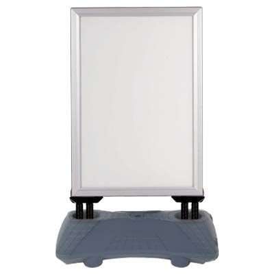 Wind-Sign Waterbase Budget Kundenstopper - 70x100 cm - Silber