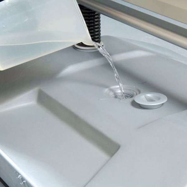 Wind-Sign Waterbase Kundenstopper - 70x100 cm - Silber