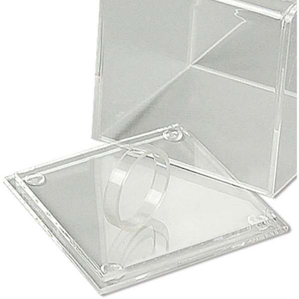 Showcase Quadratische - schwarerz Boden - 30,5x30,5x30,5 cm