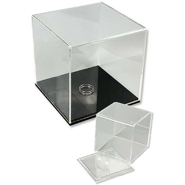 Showcase Quadratische - schwarerz Boden - 30,5x30,5x30,5 cm