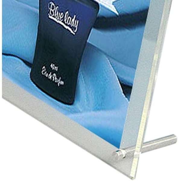 Menükartenhalter mit Füßen - M65 Flyer - 9,9 x 21 cm