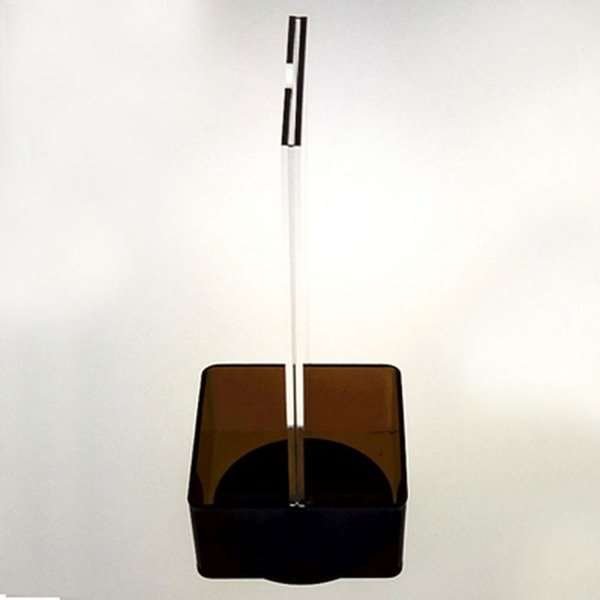 Salt & Pepper Menükartenhalter vertikal - 2xM65 Flyer - 9,9x21 cm - schwarz