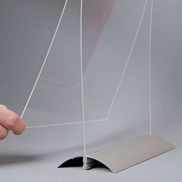 Swing Wing Menükartenhalter horizontal - A7 - 7,4 x 10,5 cm