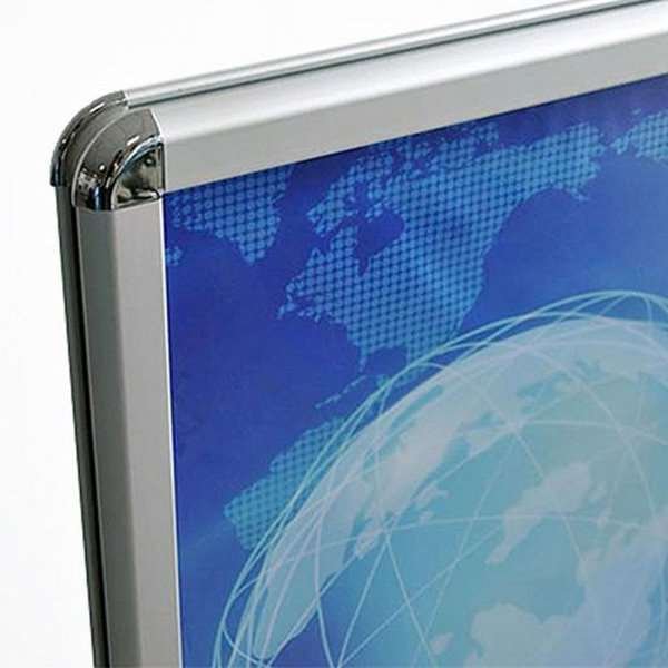 Wind-Sign Waterbase Basic Kundenstopper - 70x100 cm - Silber