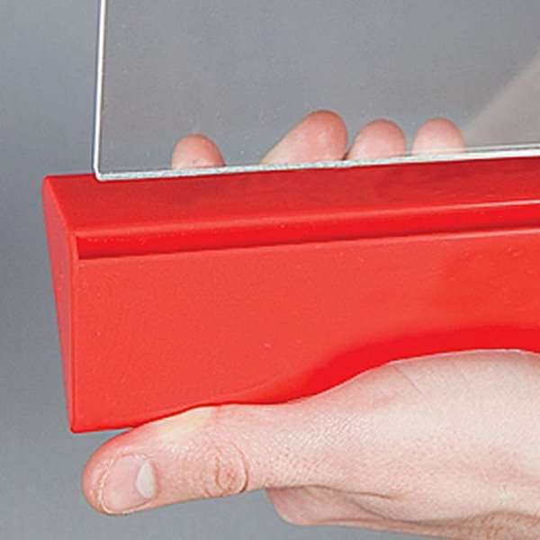 Pyramid Menükartenhalter vertikal - M65 Flyer - 9,9 x 21 cm - schwarz