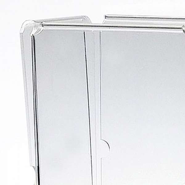 Quadro Menükartenhalter vertikal - 4xM65 Flyer - 9,9x21 cm