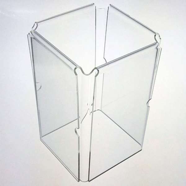 Quadro Menükartenhalter vertikal - 4xM65 Flyer - 9,9x21 cm