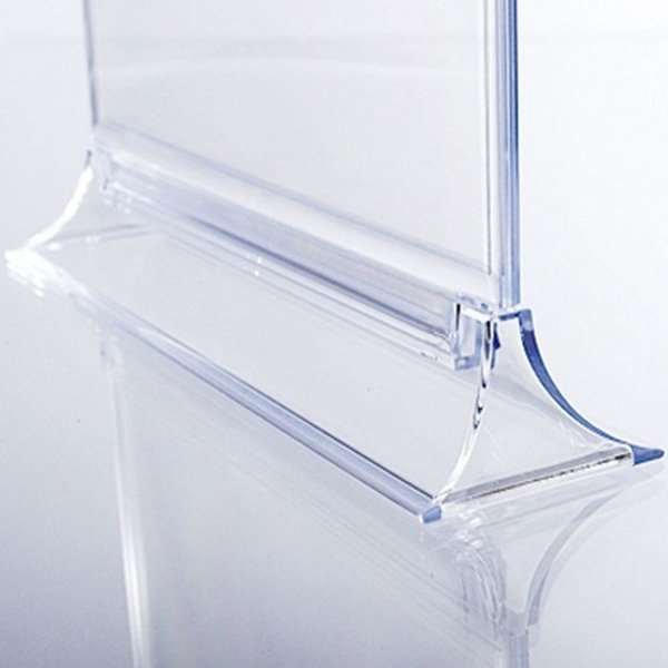 Vertikaler Menükartenhalter Acryl - A6 - 10,5 x 14,8 cm