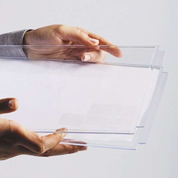 Vertikaler Menükartenhalter Acryl - A6 - 10,5 x 14,8 cm