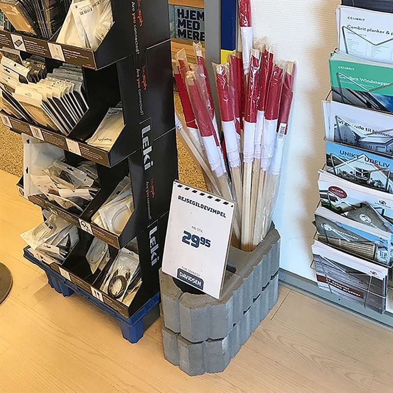 L - Menükartenhalter vertikal - A4 - 21 x 29,7 cm