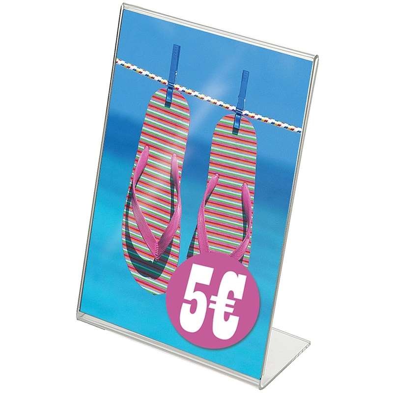 L - Menükartenhalter vertikal - A4 - 21 x 29,7 cm