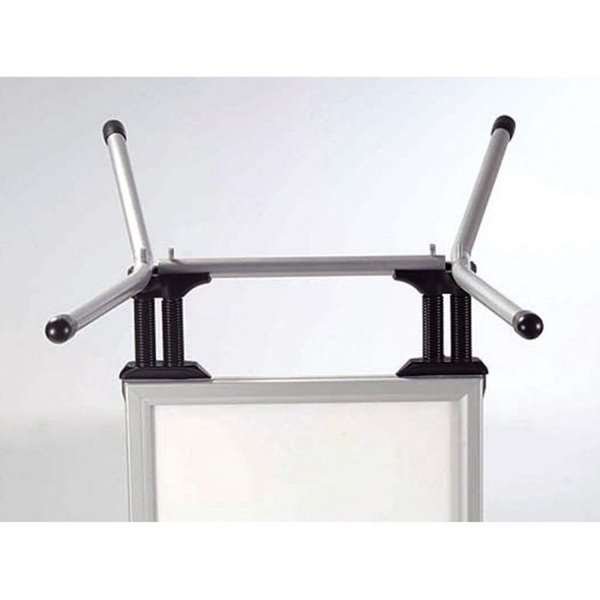 Wind-Line Budget Kundenstopper - 50 x 70 cm - Silber