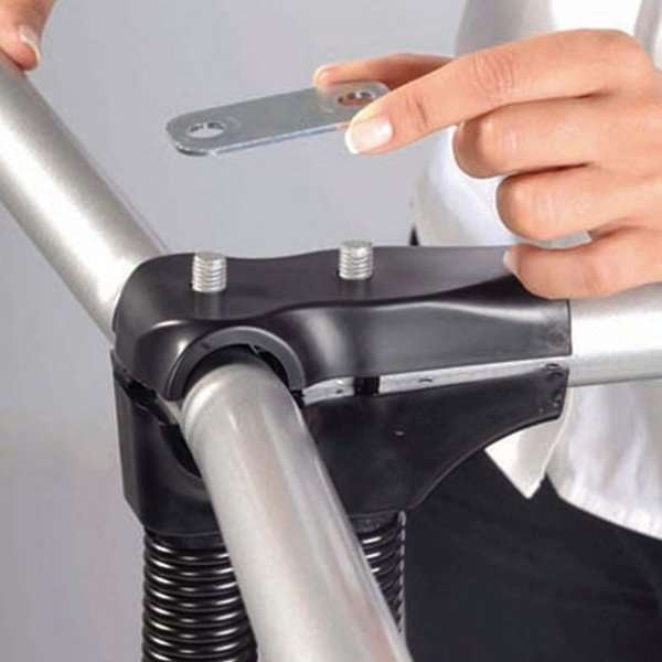Wind-Line Budget Kundenstopper - 50 x 70 cm - Silber