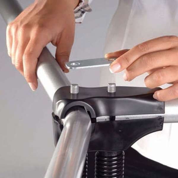 Wind-Line Budget Kundenstopper - 50 x 70 cm - Silber