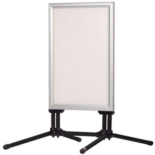 Wind-Line Budget Kundenstopper - 50 x 70 cm - Silber
