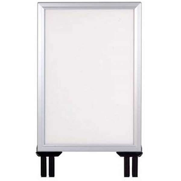 Wind-Line Budget Kundenstopper - 50 x 70 cm - Silber