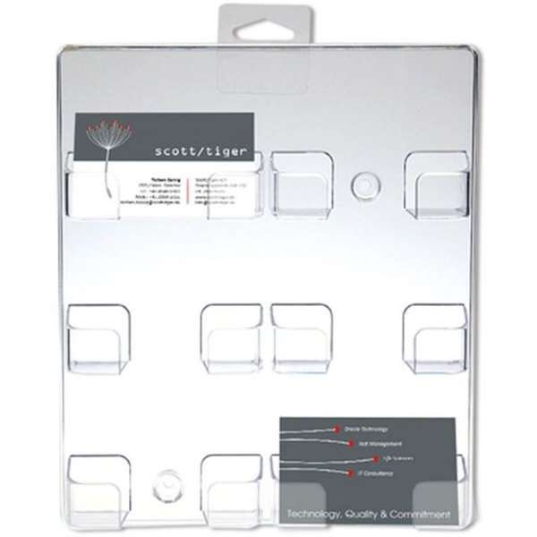 Visitenkartenhalter für die Wand X 6