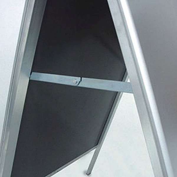 Alu-Line Budget Kundenstopper, silber, 50 x 70 cm