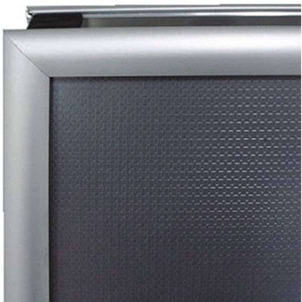 Alu-Line Budget Kundenstopper, silber, 50 x 70 cm