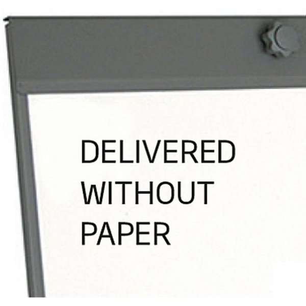 Flipchart auf Beinen mit magnetischem Whiteboard
