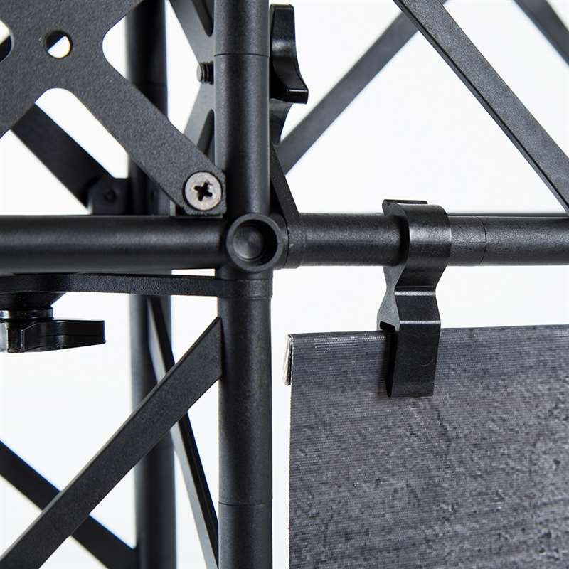 Crown Truss 10 3-teilige Wand - schwarz