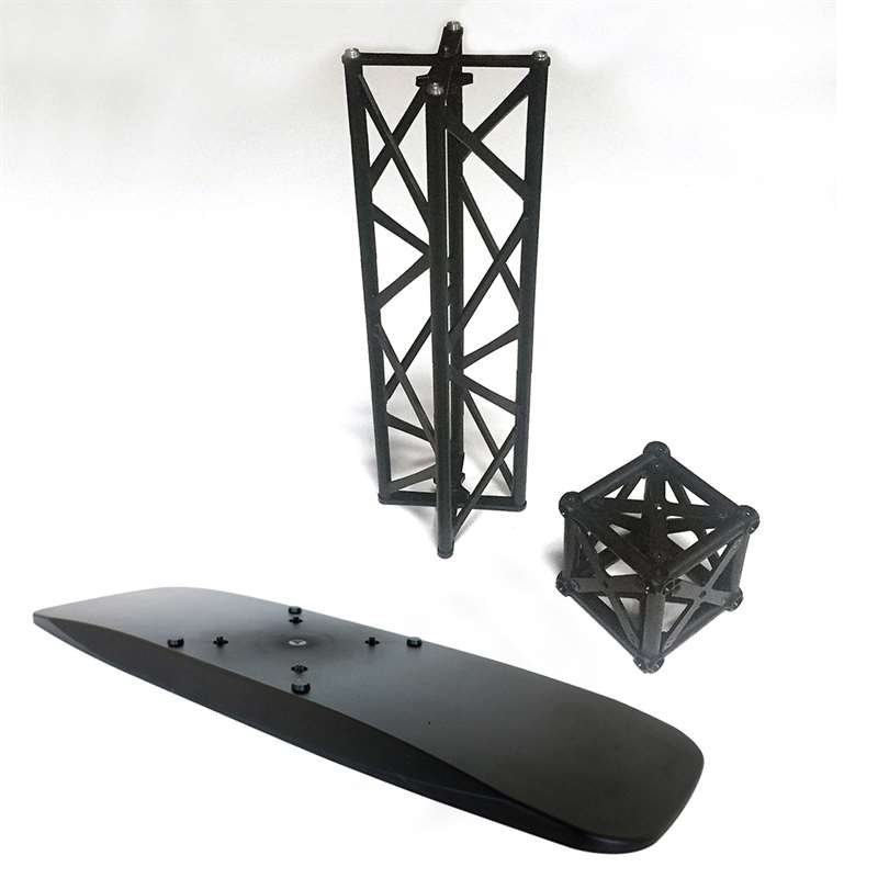 Crown Truss 10 3-teilige Wand - schwarz
