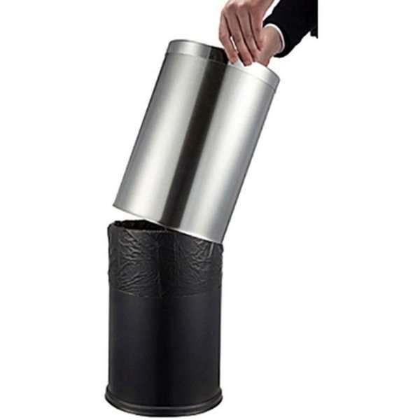 Papierkorb - Edelstahl