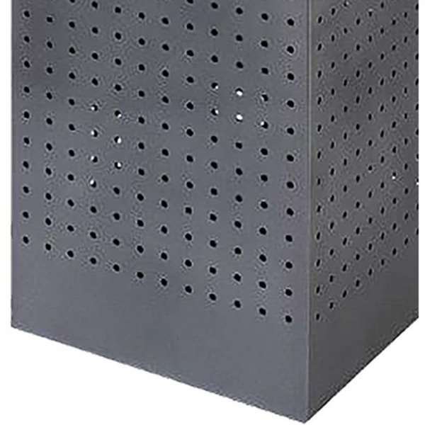 Grauer Abfallbehälter - 60 Liter