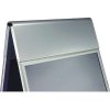 Alu-Line Logo Change Kundenstopper mit Logo schild - 50x70 cm - Silber #2