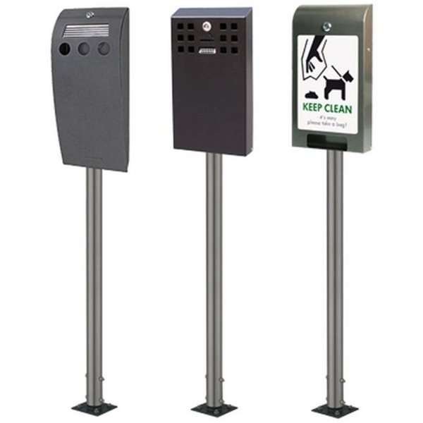 Pole Stand - 115 cm - Grau