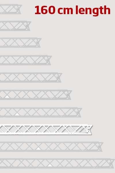 Crown Truss 10x10, Modul 160cm - wei&szlig;