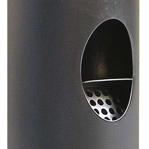 Aschenbecher Tube in Schwarz