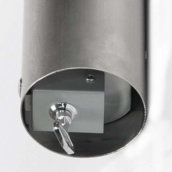 Aschenbecher Tube in Schwarz