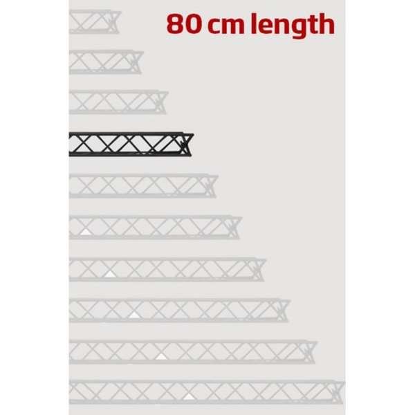 Crown Truss 10x10, Modul 80cm - schwarz