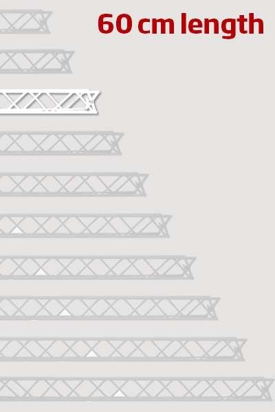 Crown Truss 10x10, Modul 60cm - wei&szlig;