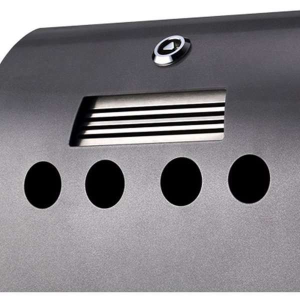 Aschenbecher konvex in Grau