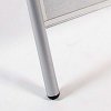Expo Sign Lux Kundenstopper - 50x70 cm - Silber #5