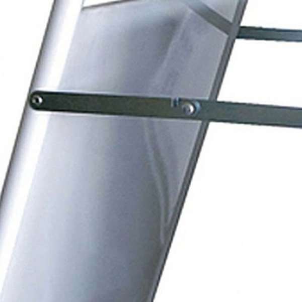 Expo Sign Kundenstopper mit Logo schild - 50x70 cm - weiß