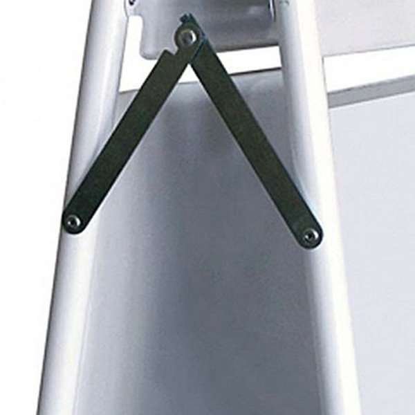 Expo Sign Kundenstopper mit Logo schild - 50x70 cm - weiß