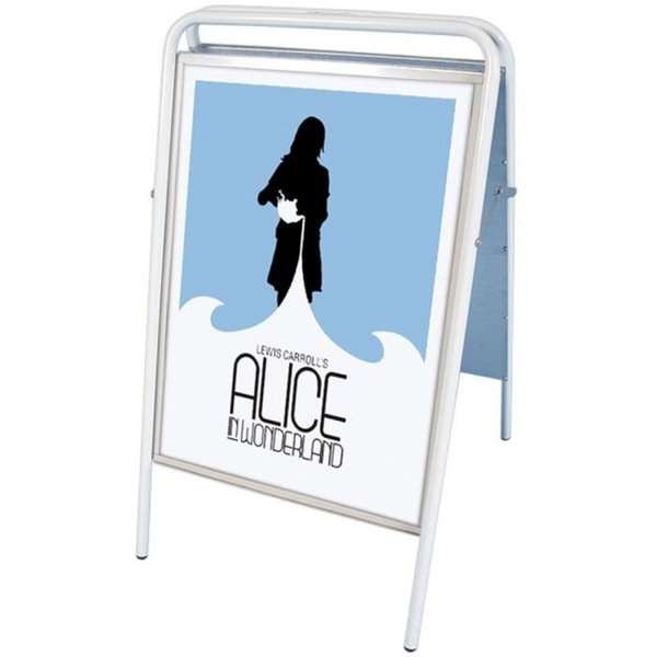 Expo Sign Standard Kundenstopper - 50x70 cm - weiß