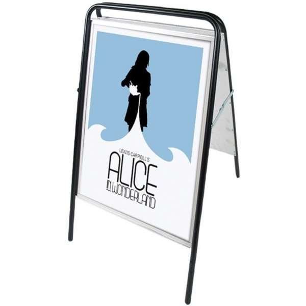 Expo Sign Standard Kundenstopper - 50x70 cm - schwarz