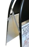 Gotik Budget Kundenstopper mit Logo schild - 50x70 cm - Schwarz #6