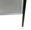Gotik Budget Kundenstopper mit Logo schild - 50x70 cm - Schwarz #5