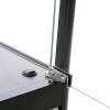 Vitrine - Showcase Counter Duo Glasvitrine mit LED-Licht und Schloss - Schwarz #3