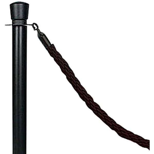 VIP-Barriere, schwarzes Seil - 150 cm