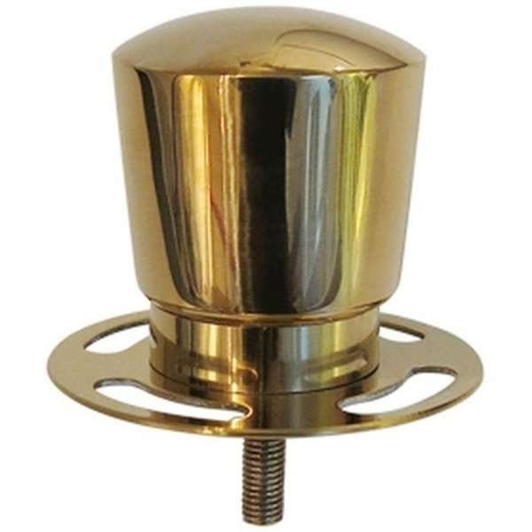 Absperrpfostensystem, 2 Ständer mit goldfarbenem Seil