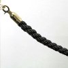 Absperrpfostensystem, 2 Ständer mit goldfarbenem Seil #3