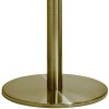 Absperrpfostensystem, 2 Ständer mit goldfarbenem Seil #6